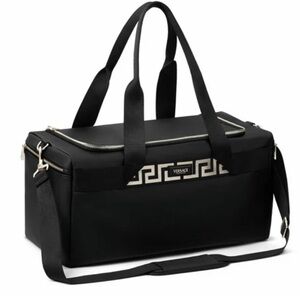 🖤Versace Black Travel Duffle Gym with Red Interior❤️